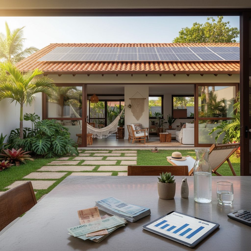 Energia solar residencial vale a pena? Contas e prazos reais — Casa & Jardim