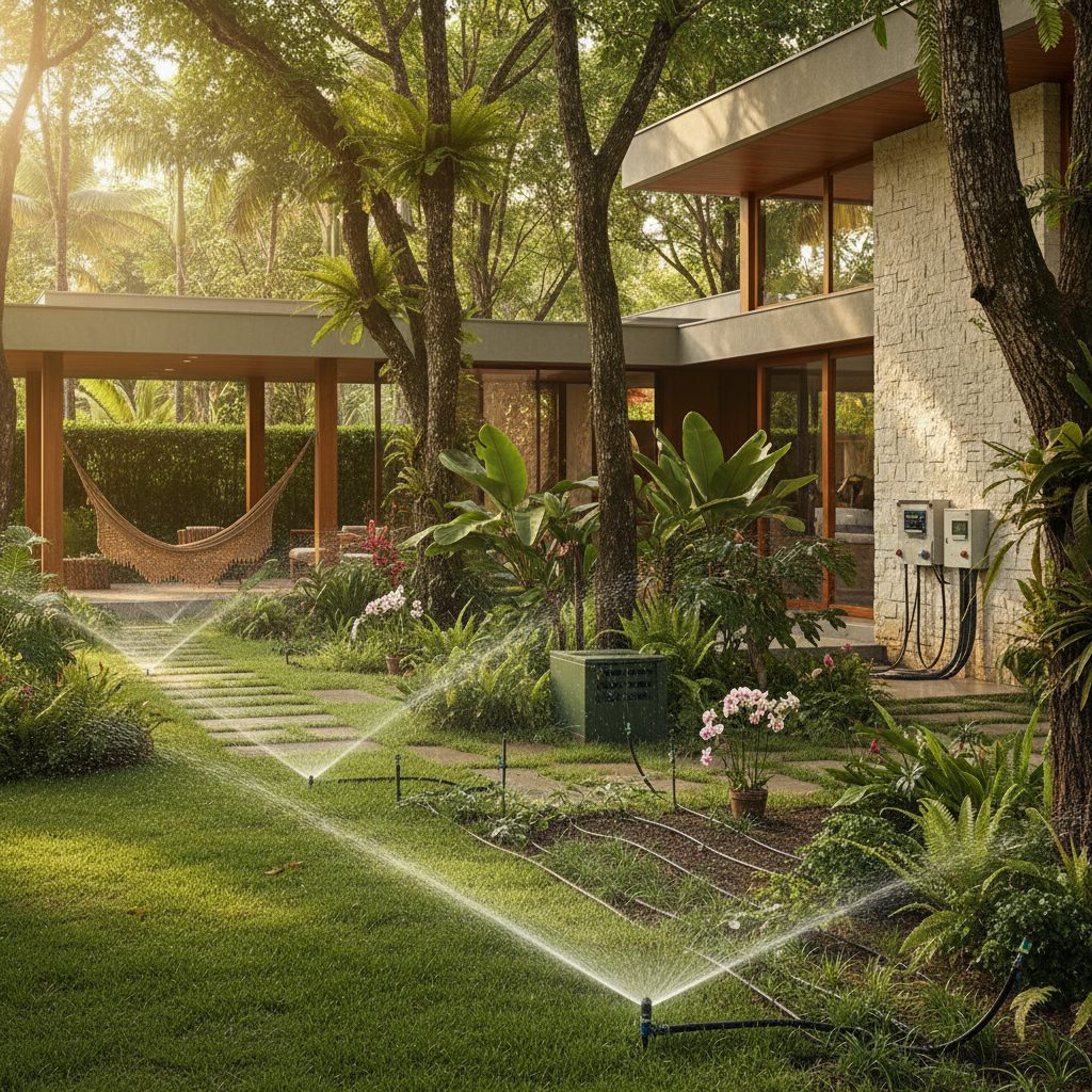 Irrigação automática para jardim: tipos, custos e como dimensionar — Casa & Jardim