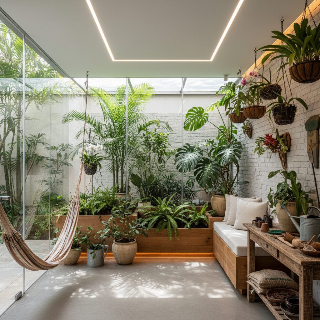 Jardim de inverno: como fazer, iluminar e manter — Casa & Jardim